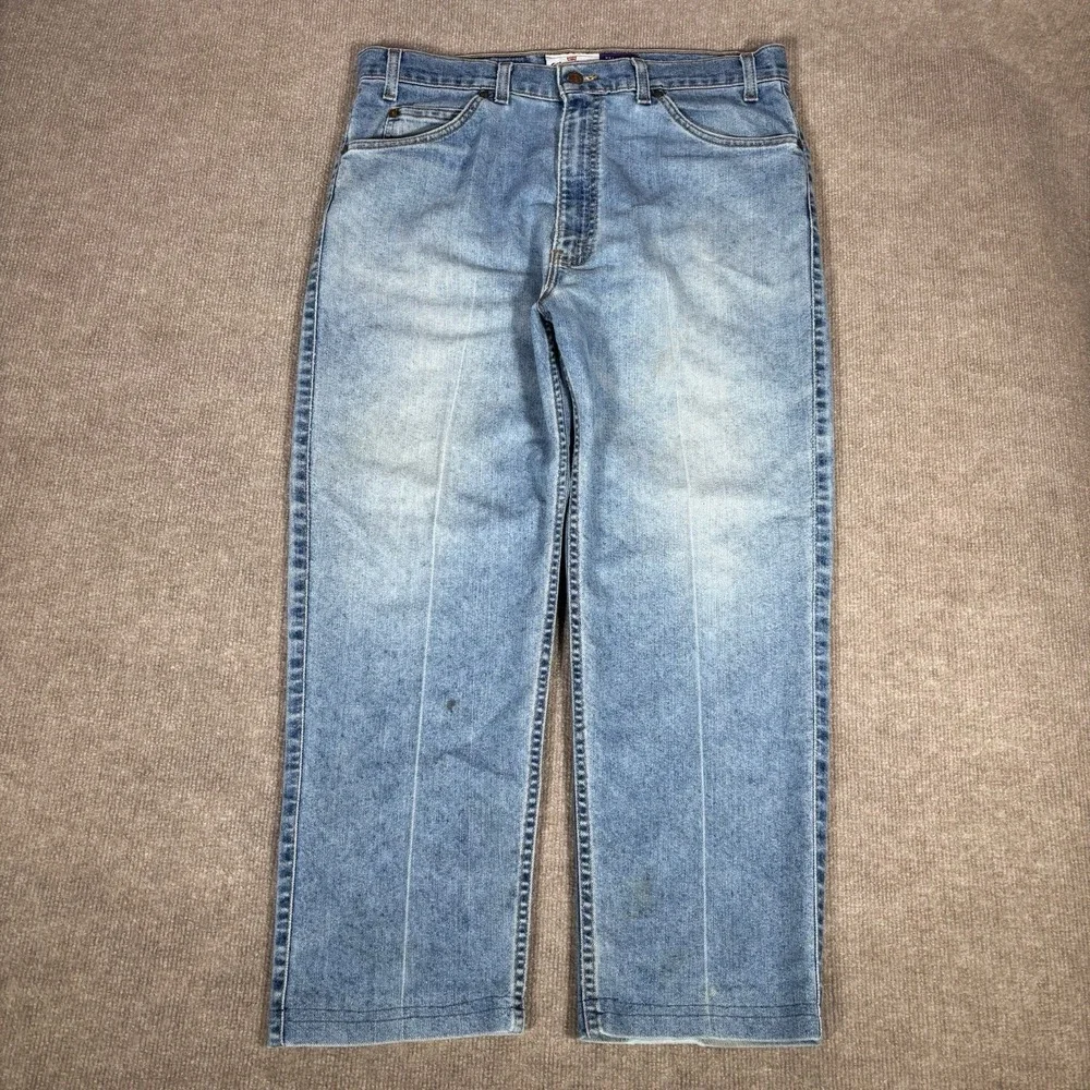 Vintage Levis 540 Jeans Mens 35x26 (Tag 36x29) Relaxed Fit Blue Denim 1995 Read*